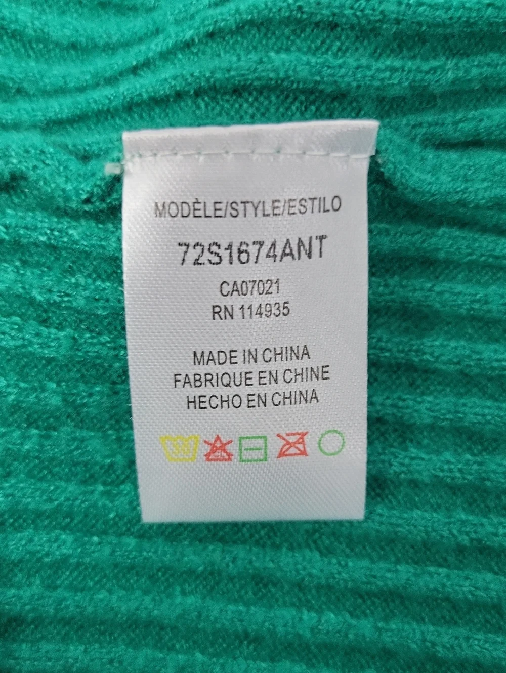 Saturday Sunday Anthropologie Teal Ribbed Knit Midi Skirt. Size L - Picture 11 of 12